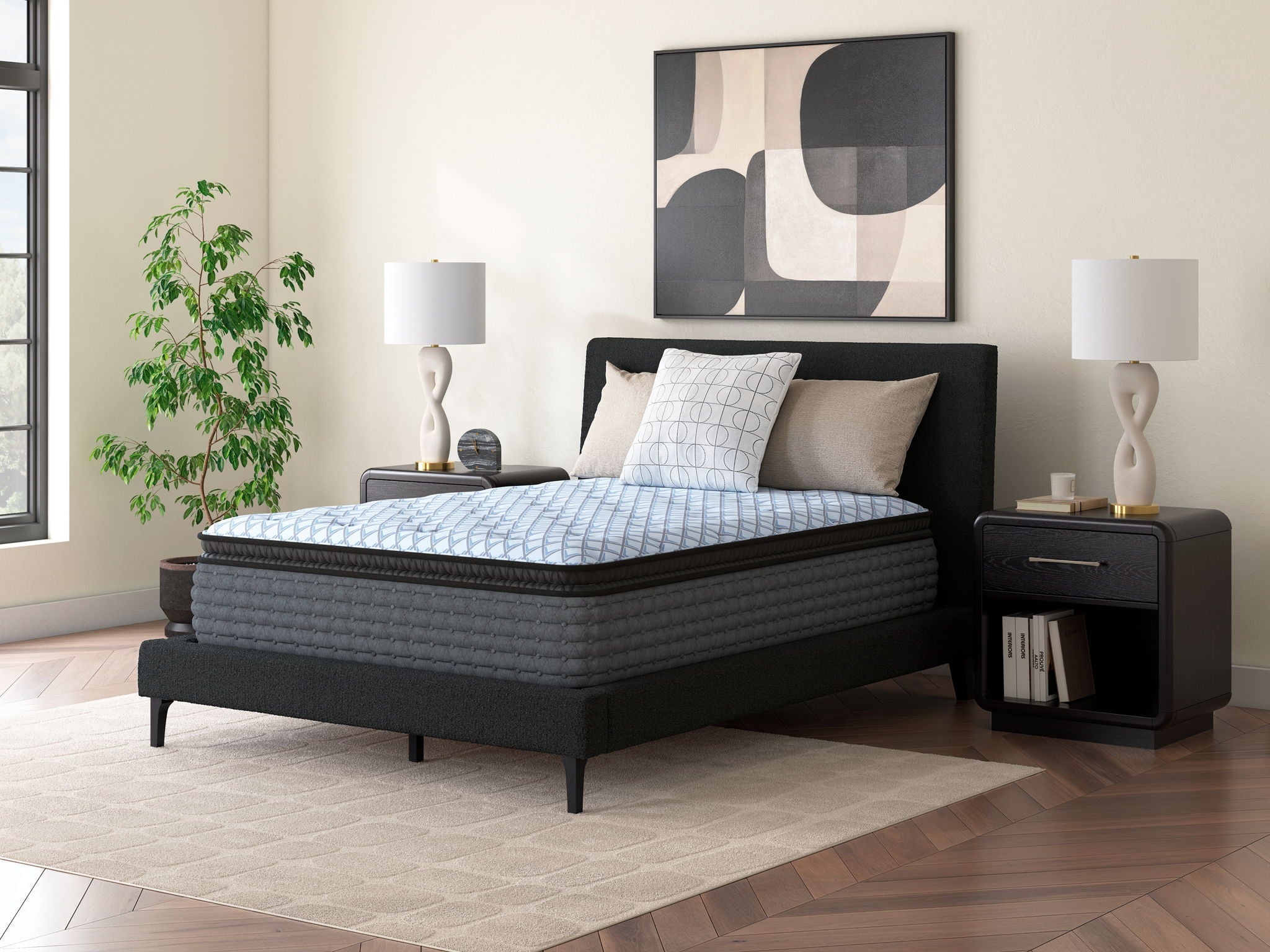 Pillow Top Zoned Foam Hybrid Mattress