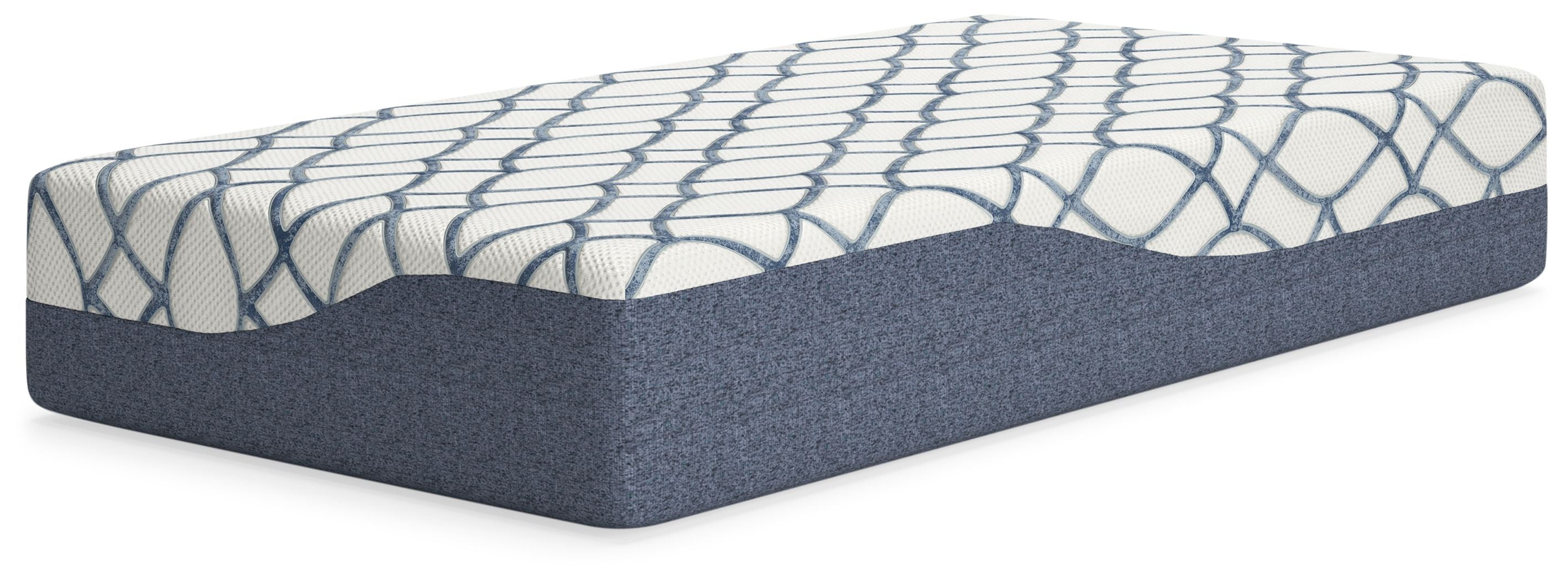 12 Inch Plush Green Tea Memory Foam Mattress
