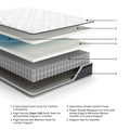 12 Inch Pocketed Coil Hybrid Mattress
