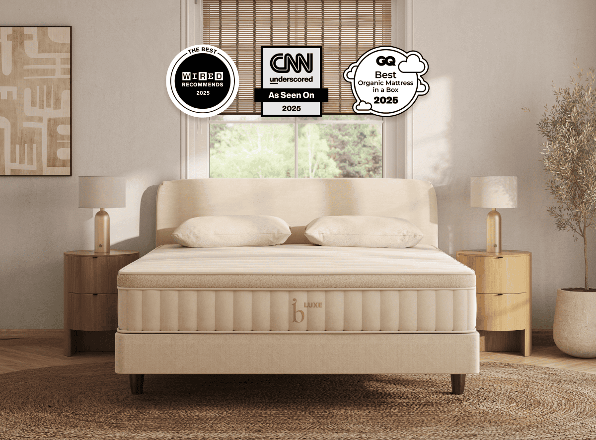 Luxe Natural Mattress - Plush Pillow Top & Organic Latex