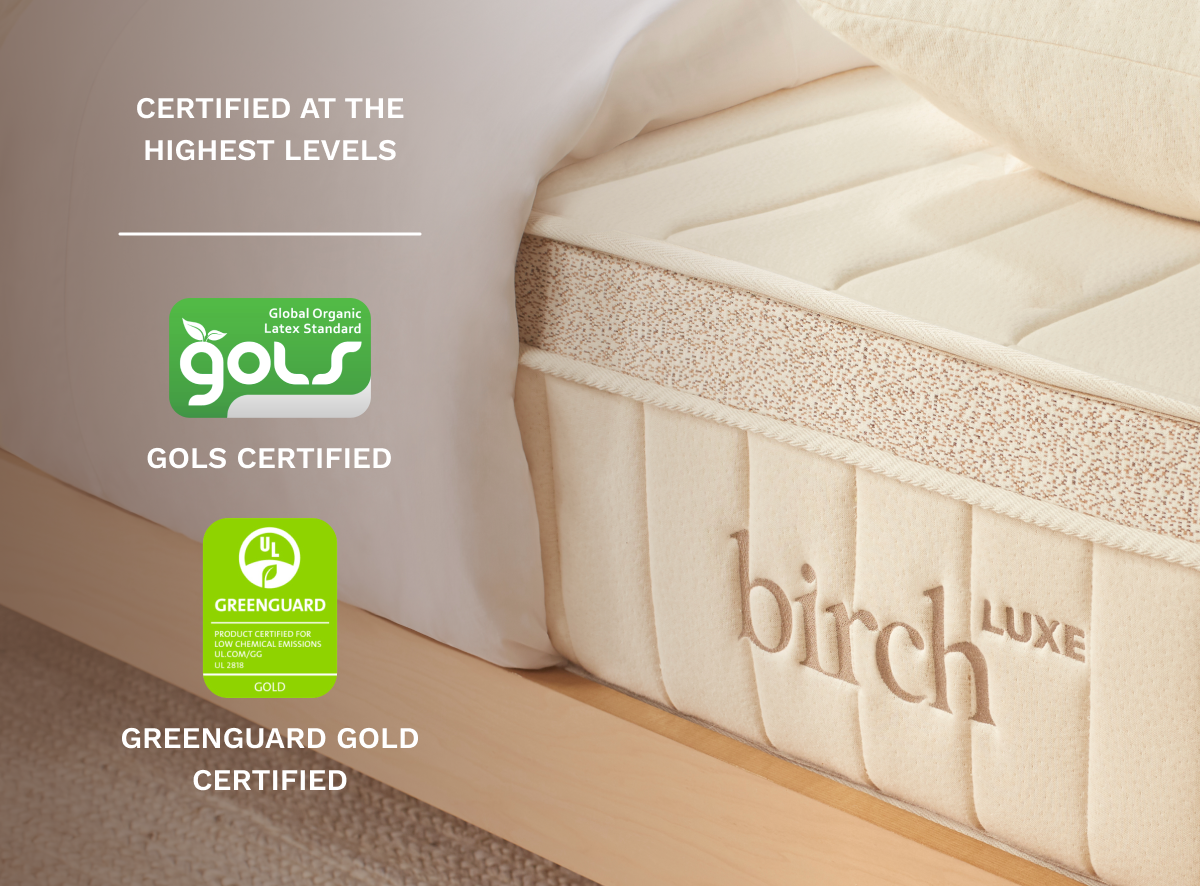 Luxe Natural Mattress - Plush Pillow Top & Organic Latex