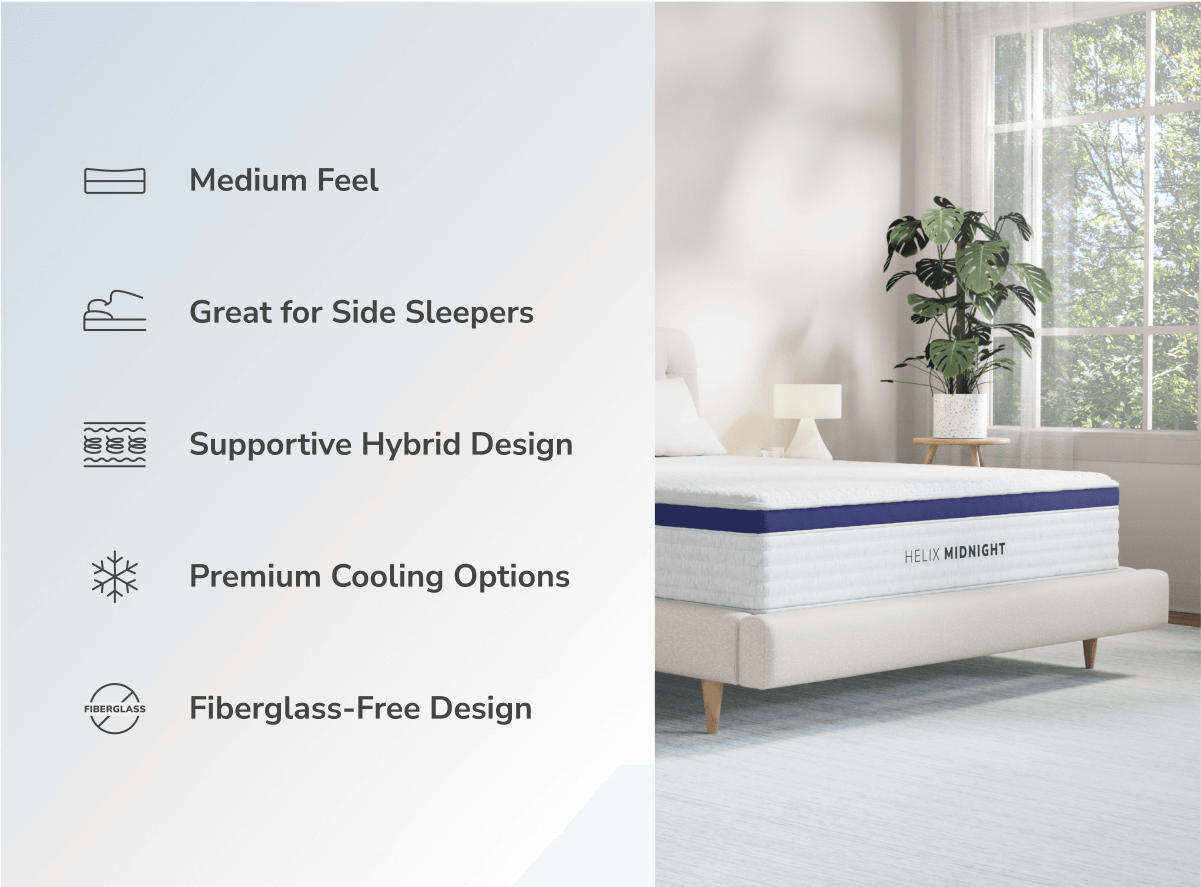 Medium Feel Side Sleeper Hybrid Mattress