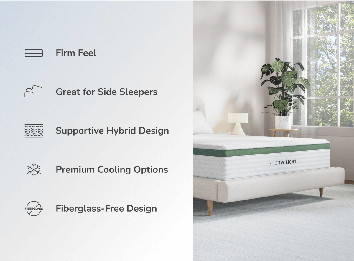 Firm Feel Side Sleeper Hybrid Mattress - Pressure Relief