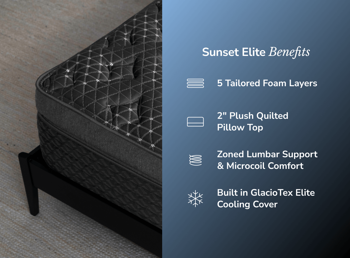 Soft Feel Side Sleeper Elite Hybrid Mattress - Luxe Pillow Top