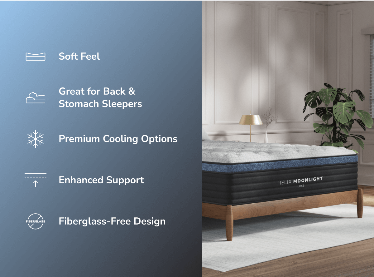 Soft Feel Luxe Hybrid Mattress - Plush Pillow Top