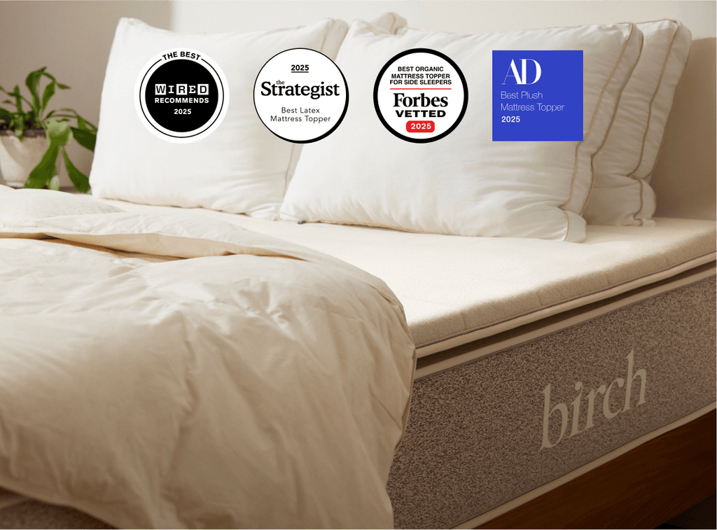 Plush Organic Mattress Topper - Cotton & Natural Latex