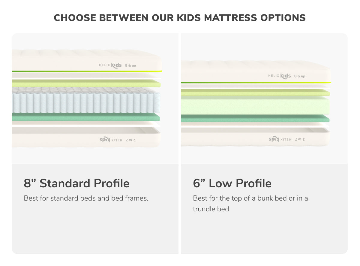 Flippable Kids Hybrid Mattress