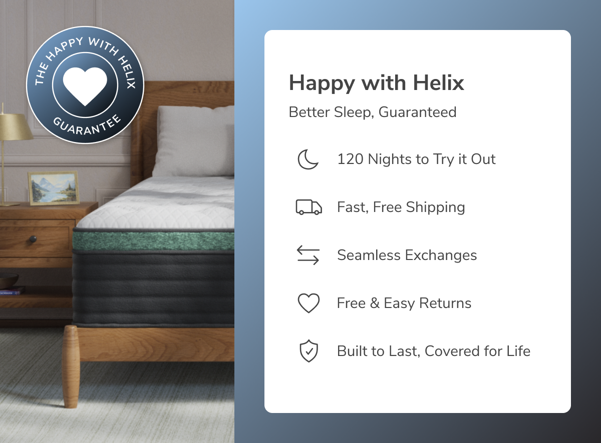 Firm Feel Side Sleeper Luxe Hybrid Mattress - Memory Foam Relief