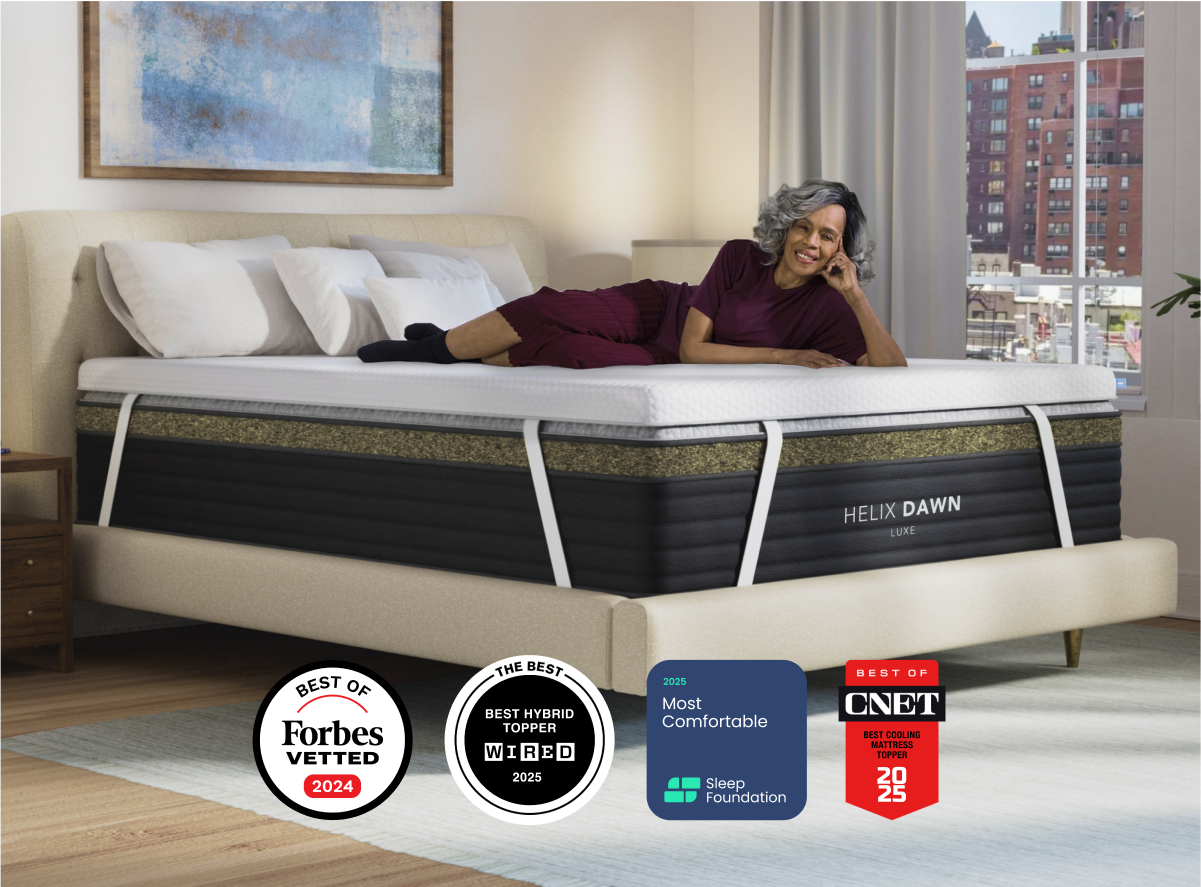 Premium Cooling Mattress Topper with Microcoils - 3.75 Inch