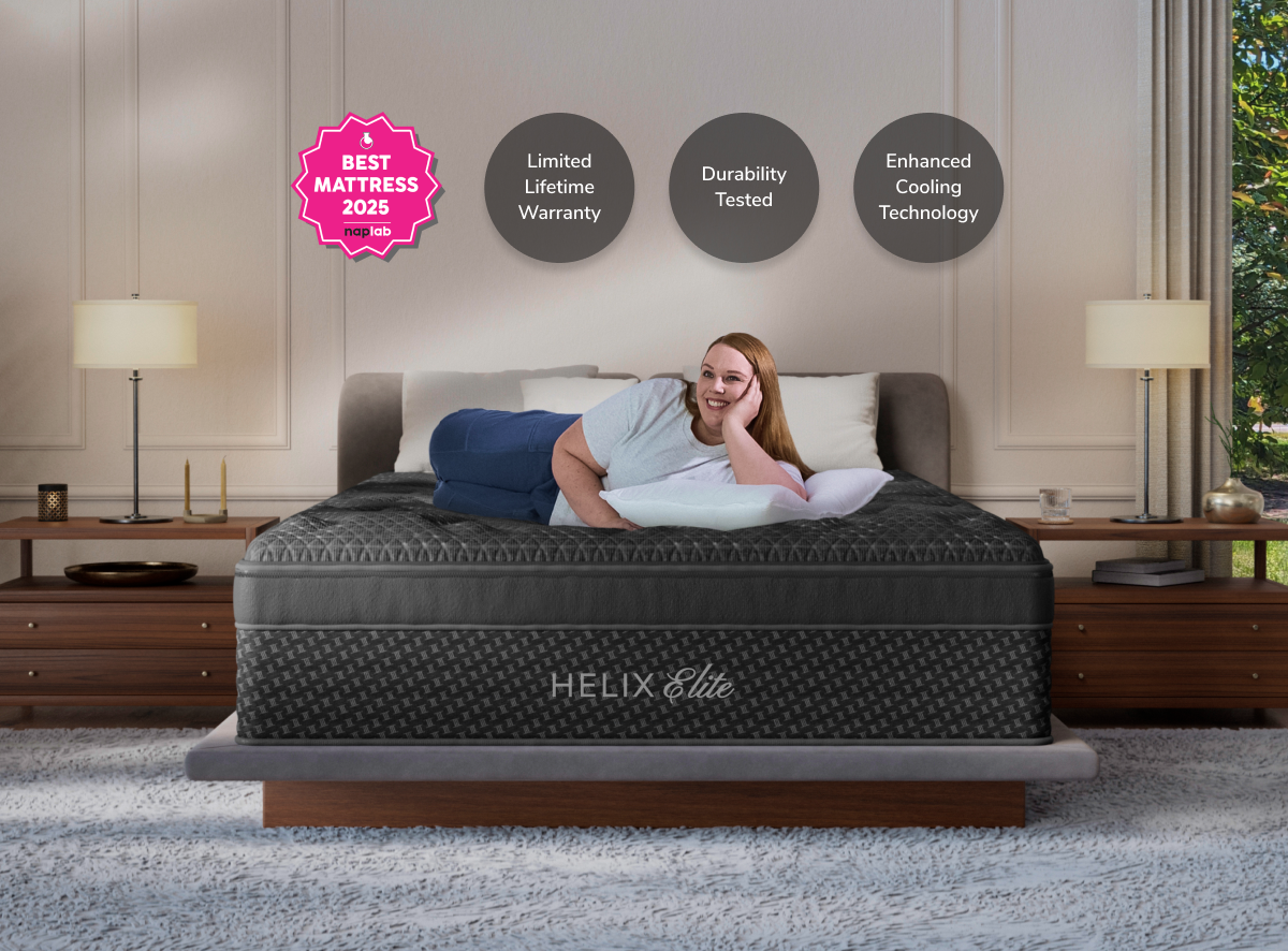 Plus Size Elite Hybrid Mattress - Zoned Lumbar & High Density