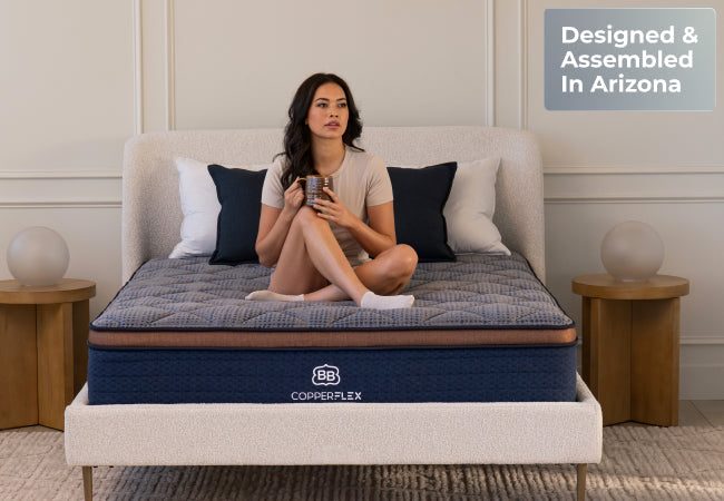 Copper-Infused Hybrid Mattress