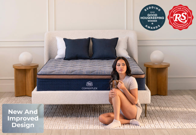 Copper-Infused Hybrid Mattress