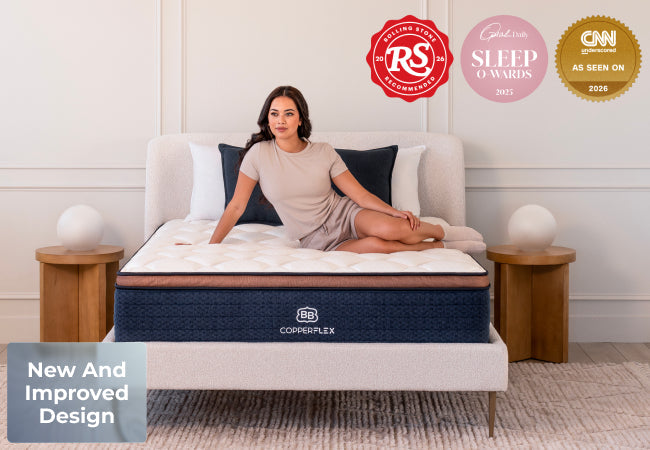 Copper-Infused Hybrid Mattress