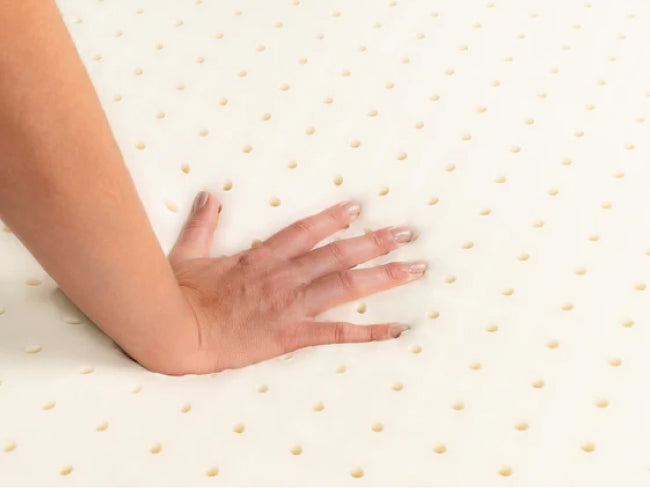 Plush Latex Mattress Topper with Cooling Support