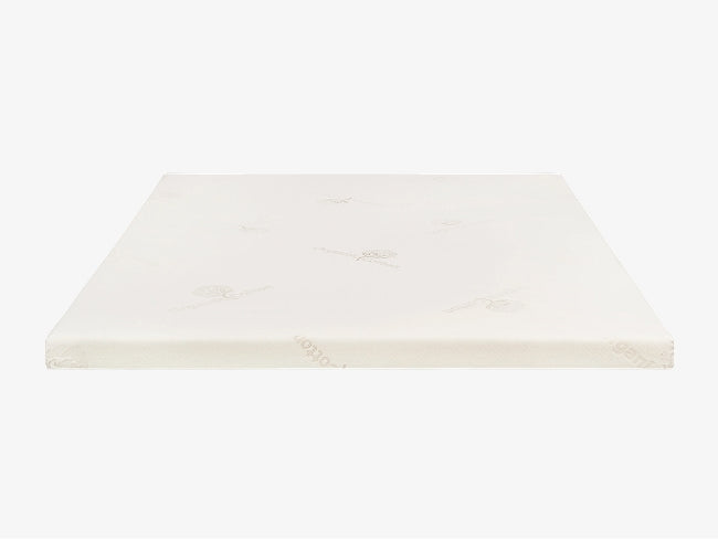 Plush Latex Mattress Topper with Cooling Support