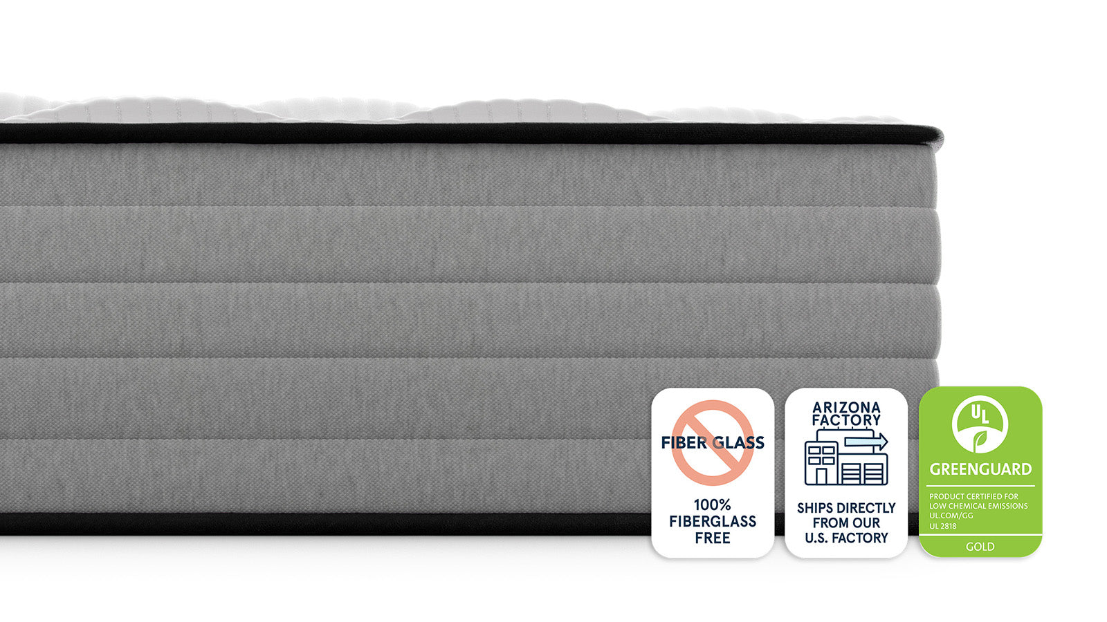 Pro Hybrid Mattress - Cooling Gel Foam & Wrapped Coils