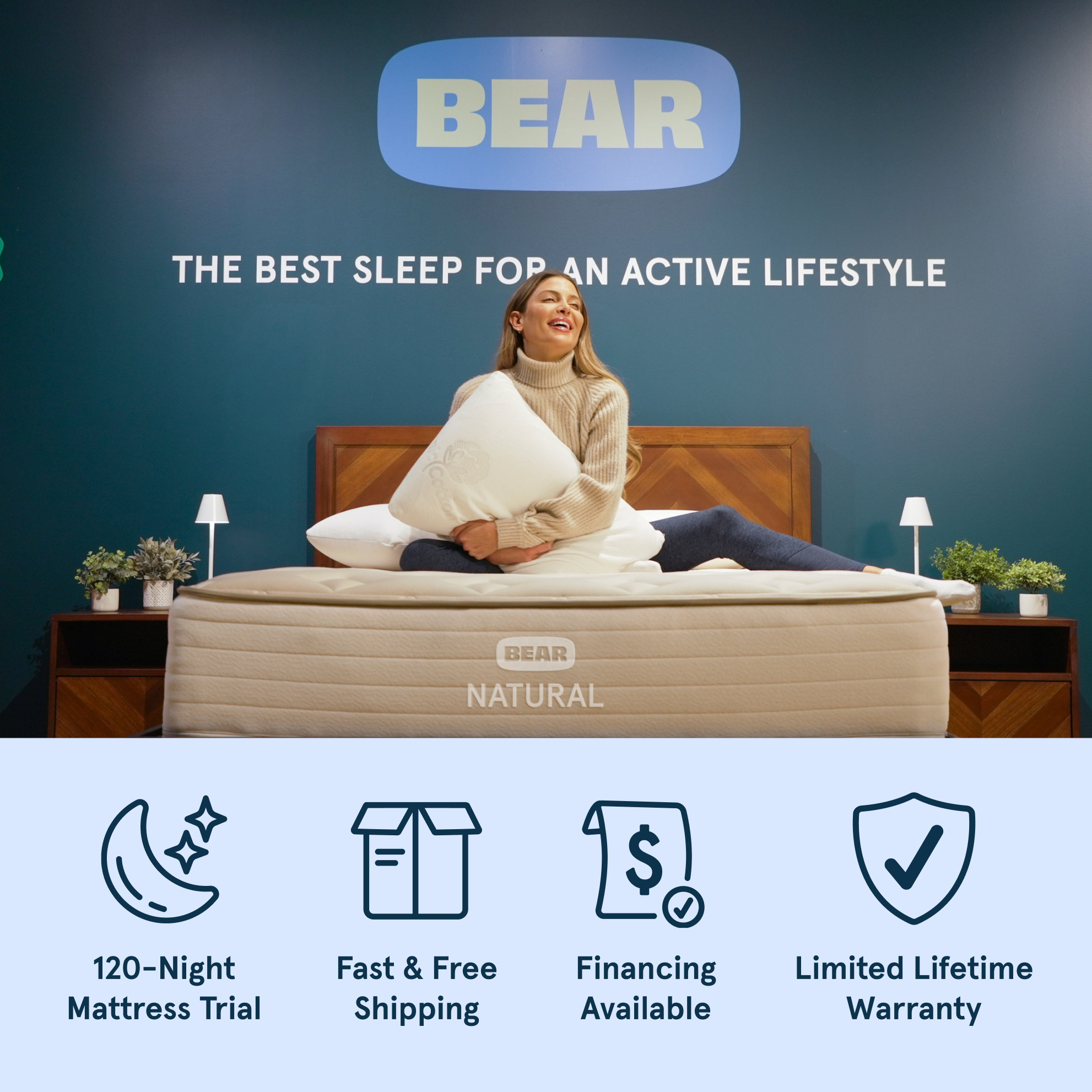 Natural Organic Cotton & Latex Mattress