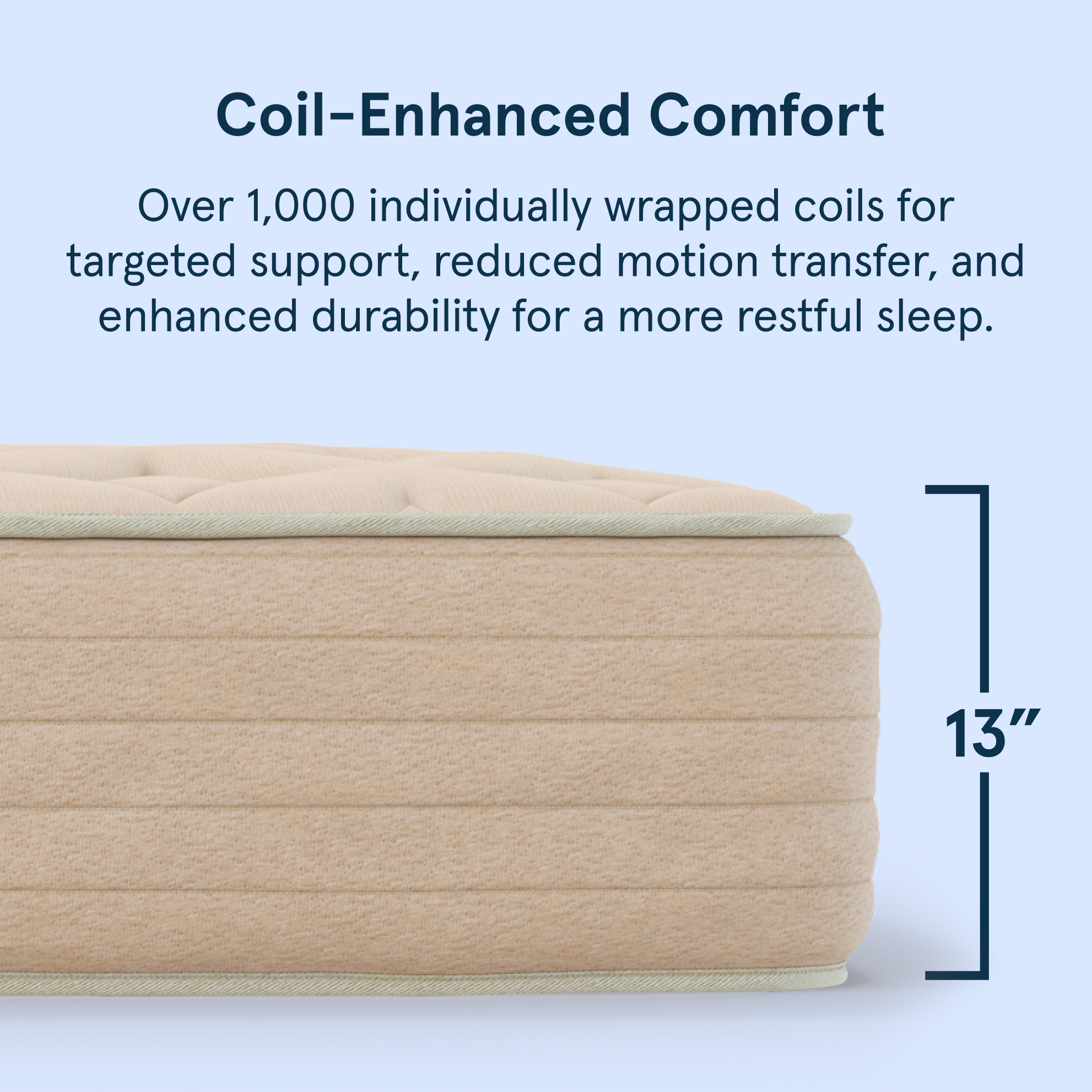 Natural Organic Cotton & Latex Mattress