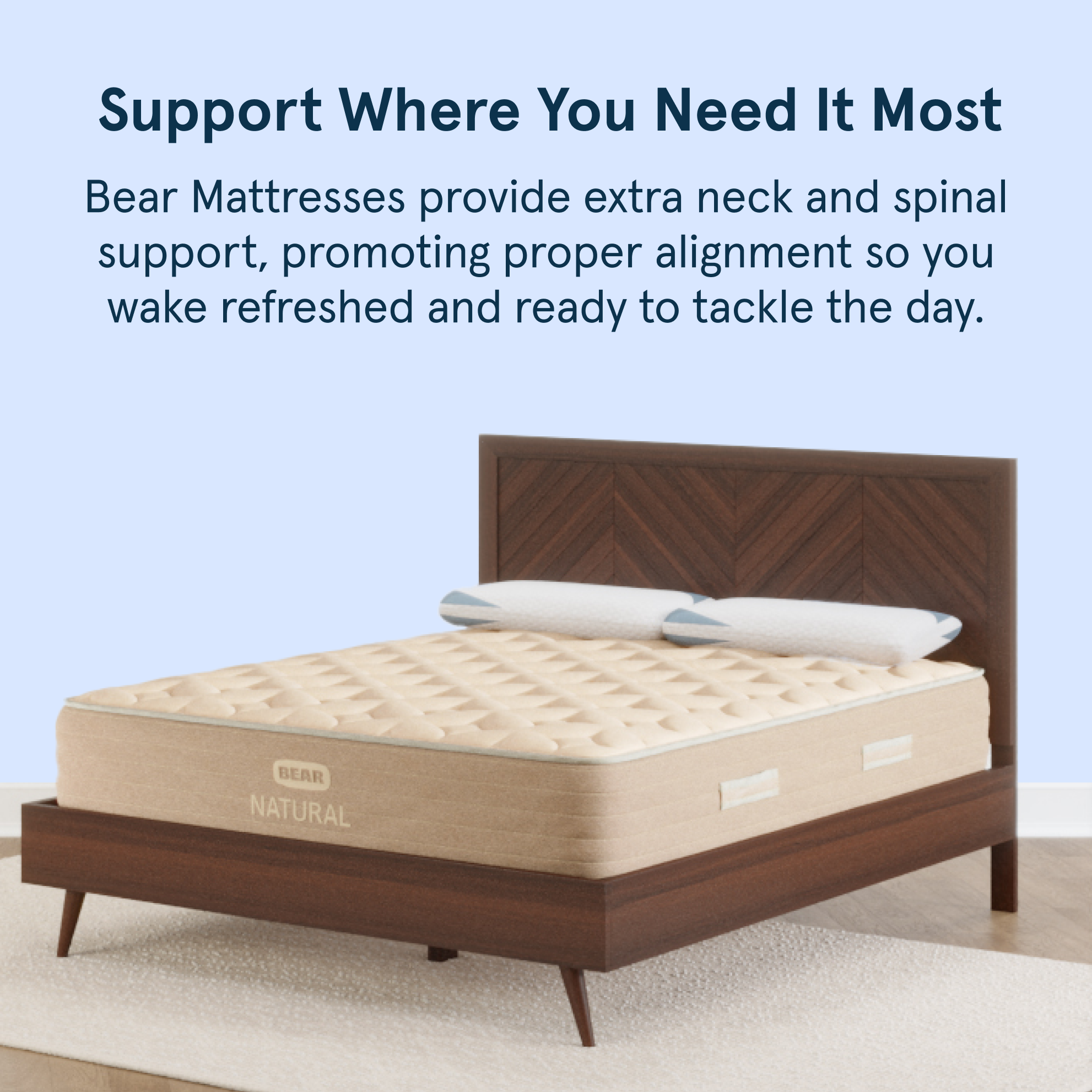 Natural Organic Cotton & Latex Mattress