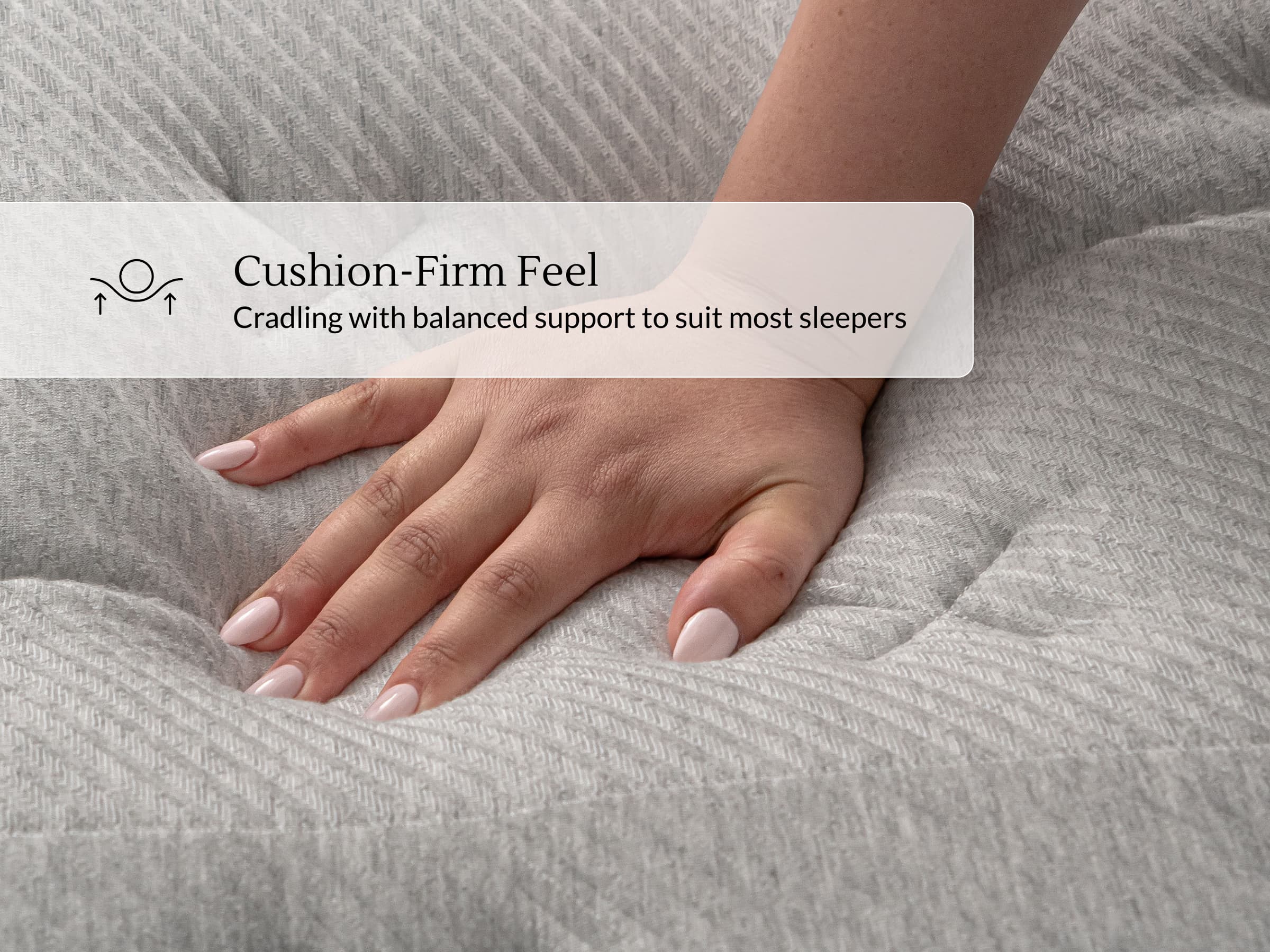 Hybrid Mattress - Cooling Springs & Cradling Foam