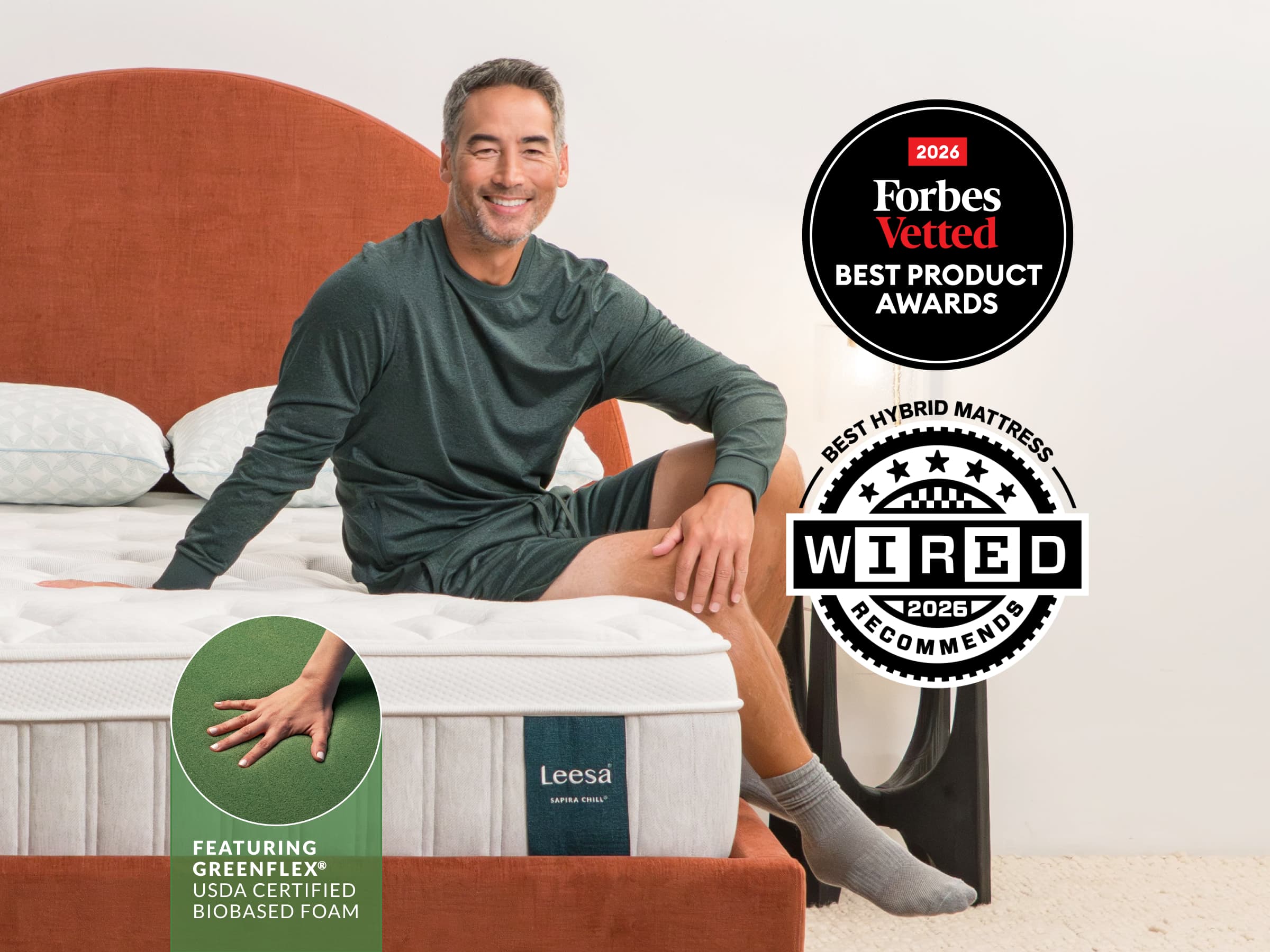 Hybrid Mattress - Advanced Cooling & Lumbar Support