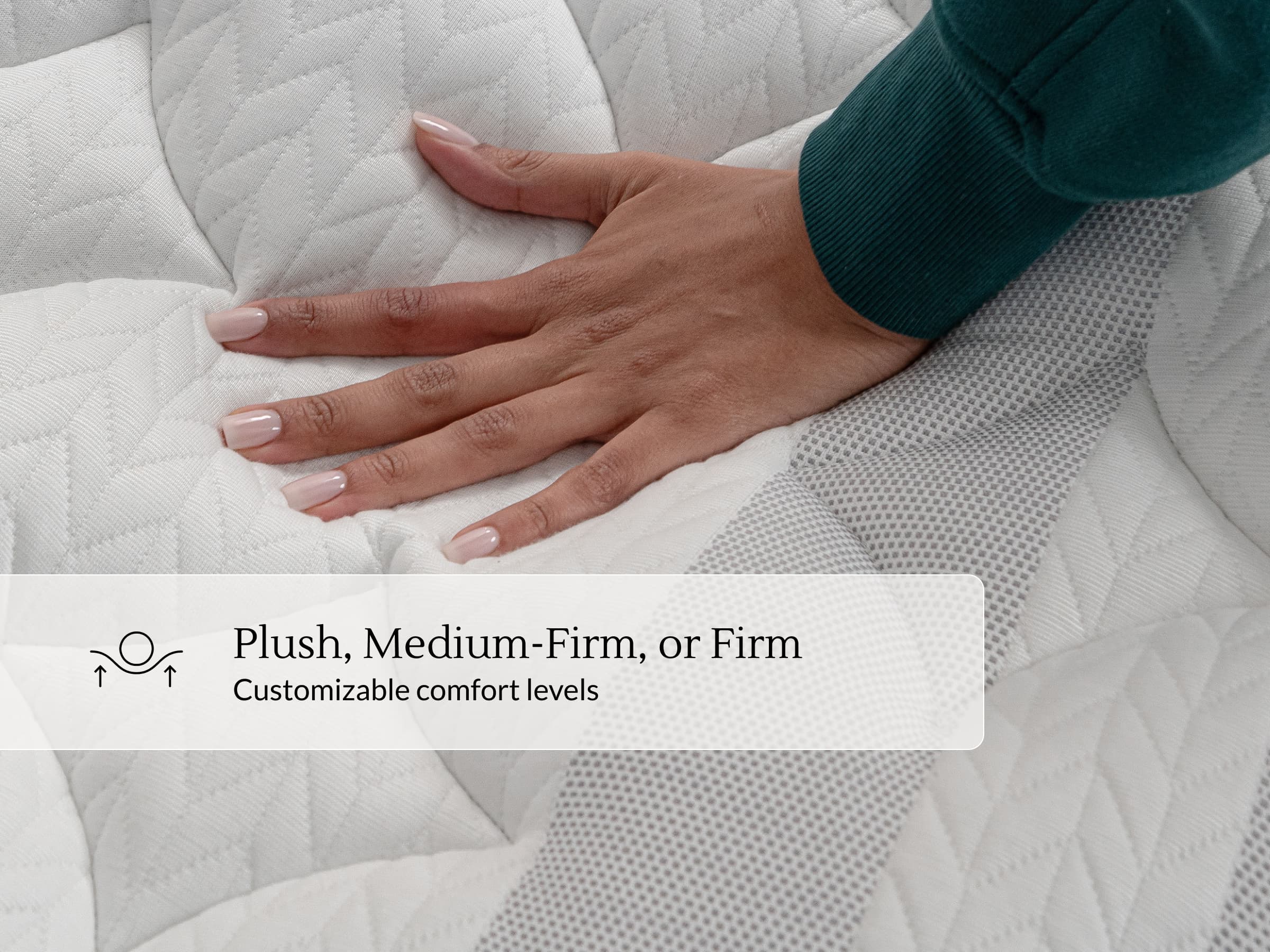 Hybrid Mattress - Advanced Cooling & Lumbar Support