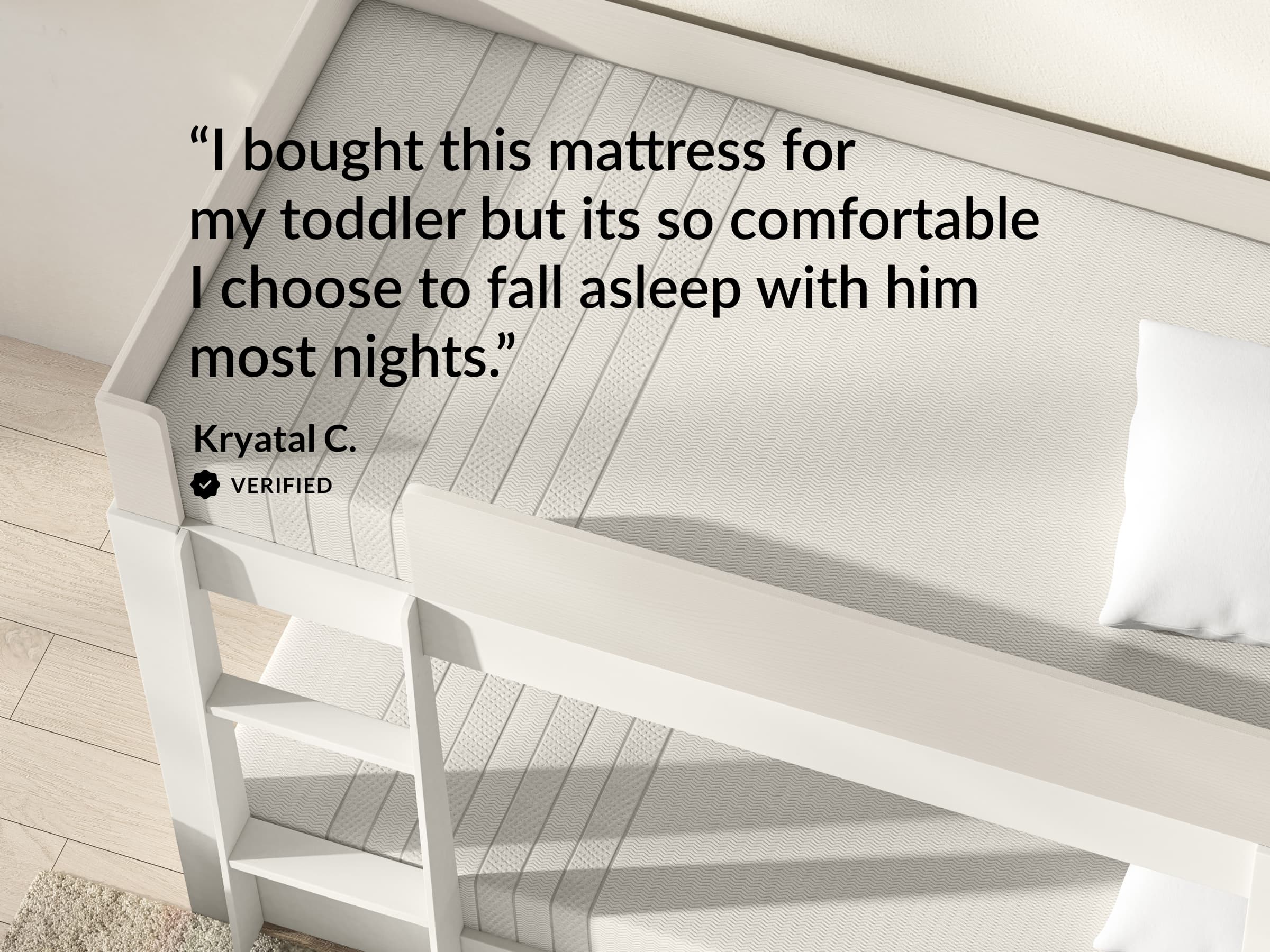 Kids Mattress for Low-Profile & Bunk Beds - Ages 4+