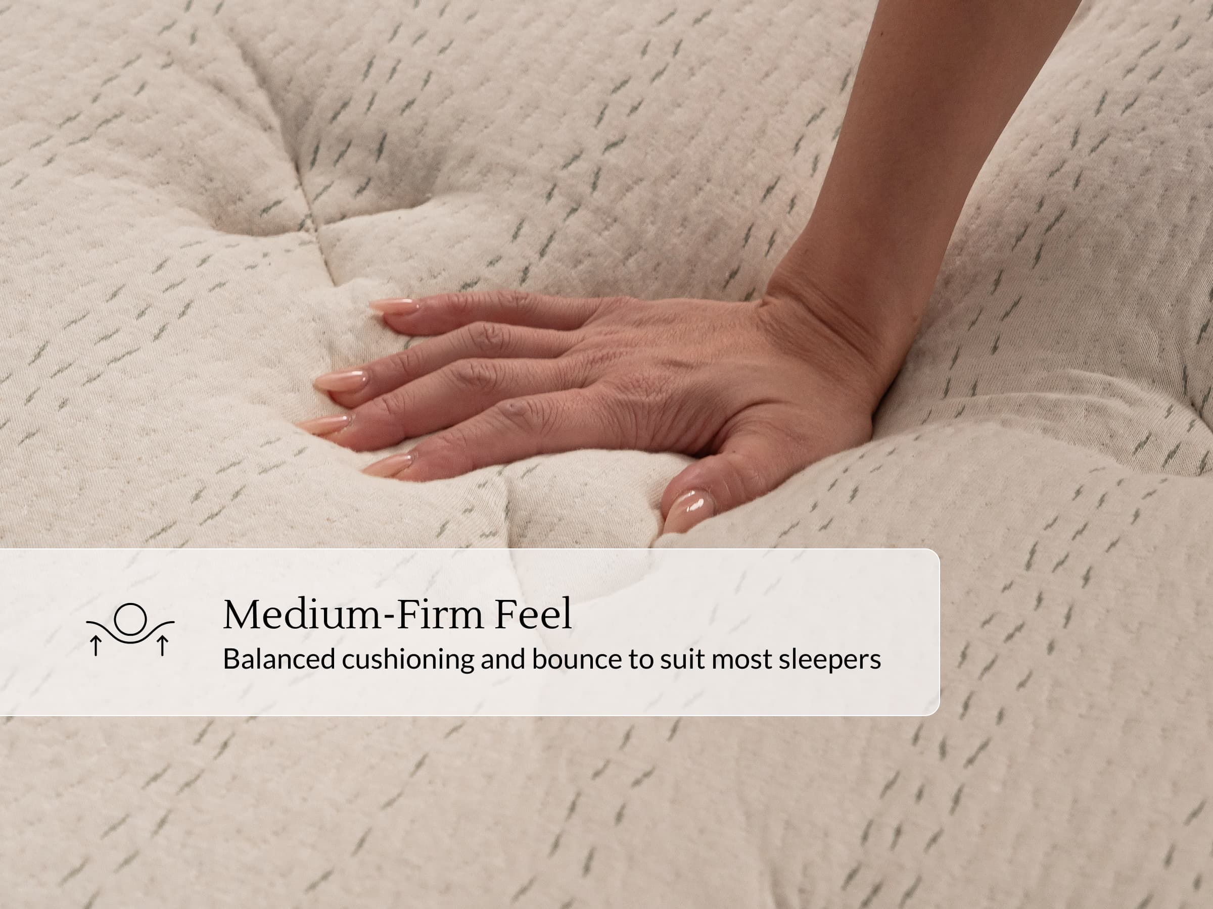 Natural Talalay Latex Hybrid Mattress - Eco-Conscious Design