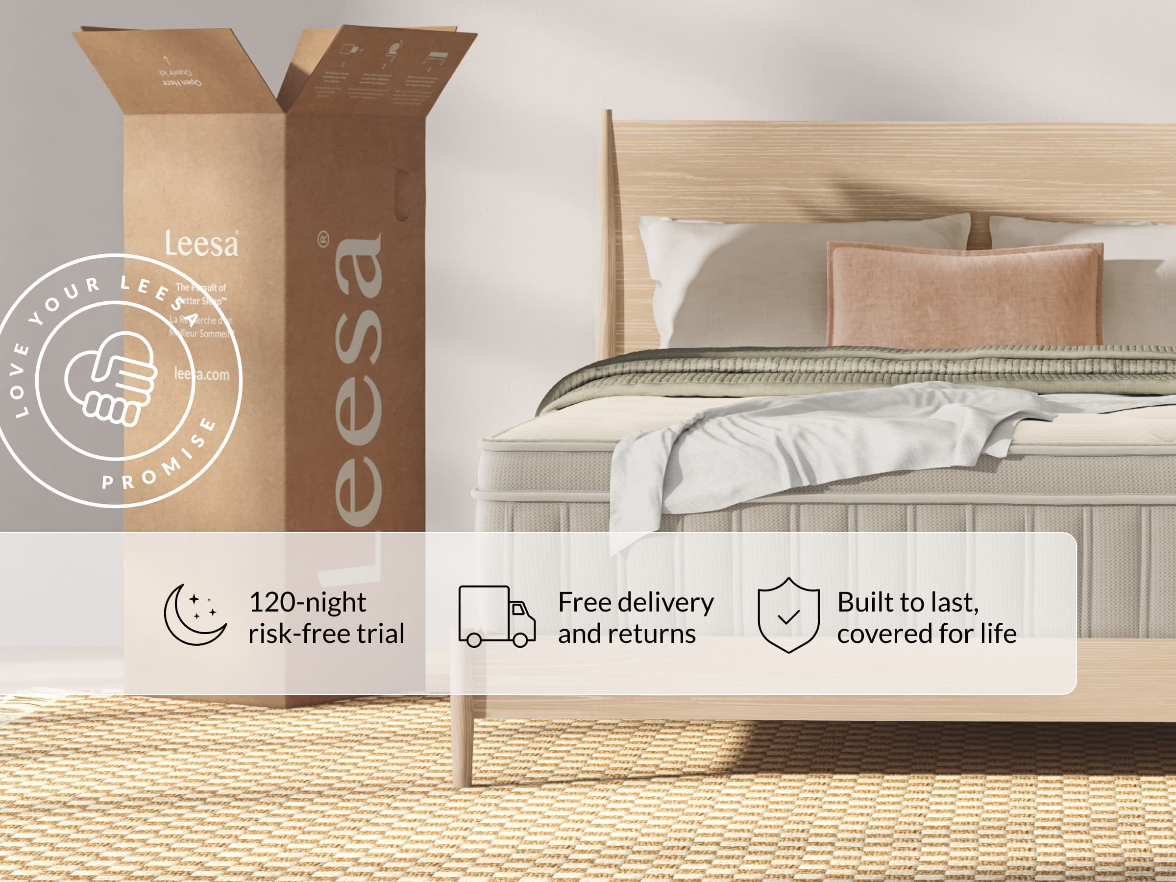 Natural Talalay Latex Hybrid Mattress - Eco-Conscious Design