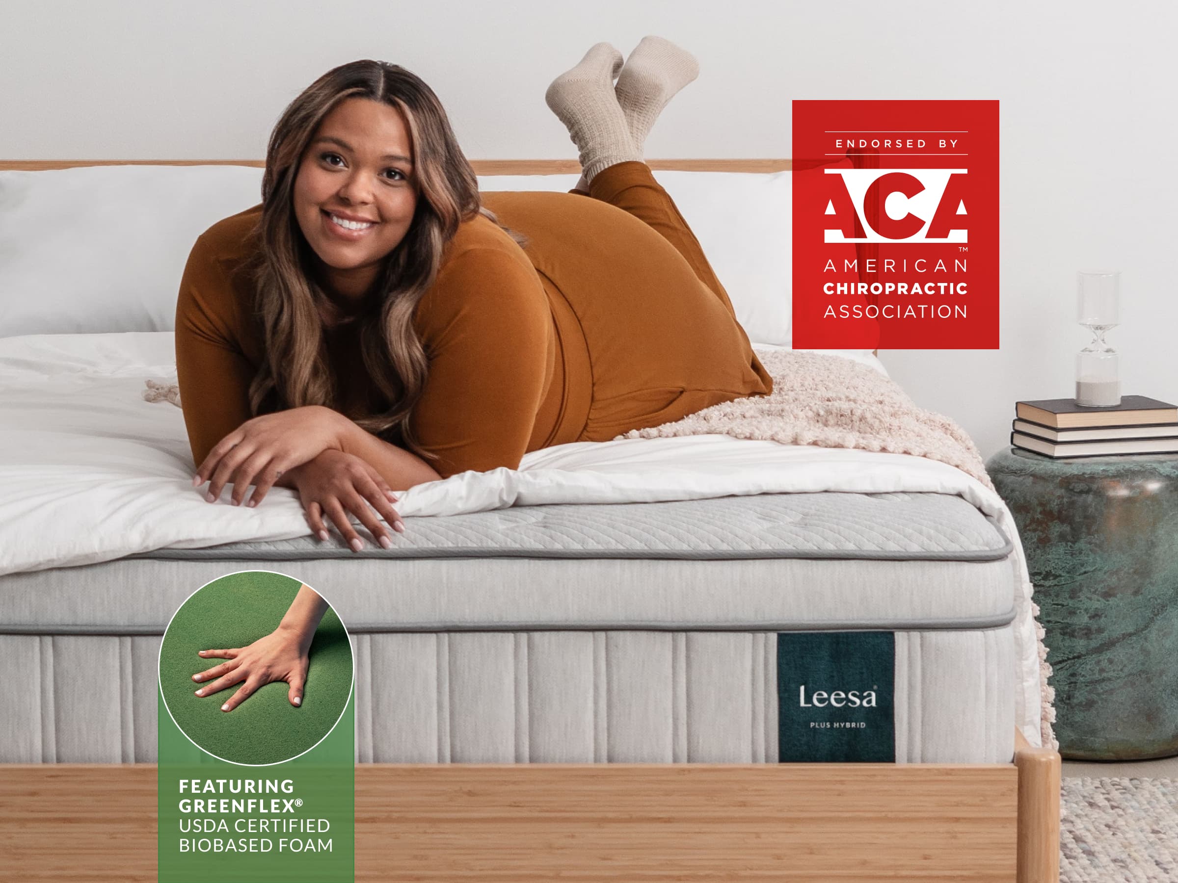 Plus Size Hybrid Mattress - Heavy Duty Support & Cushioning