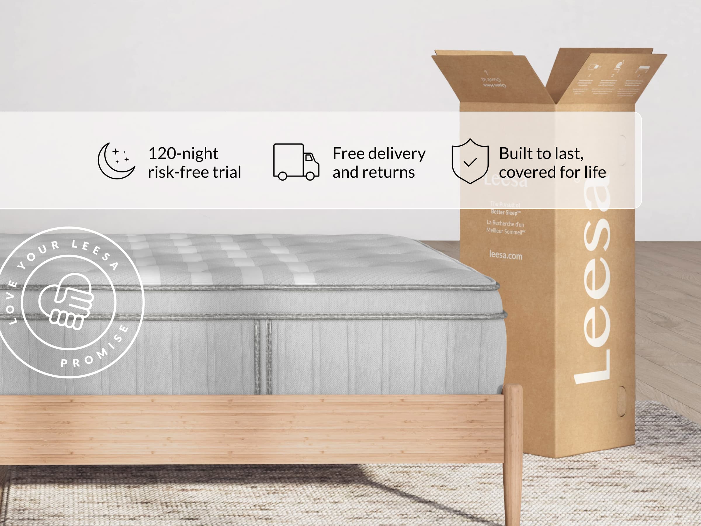 Plus Size Hybrid Mattress - Heavy Duty Support & Cushioning