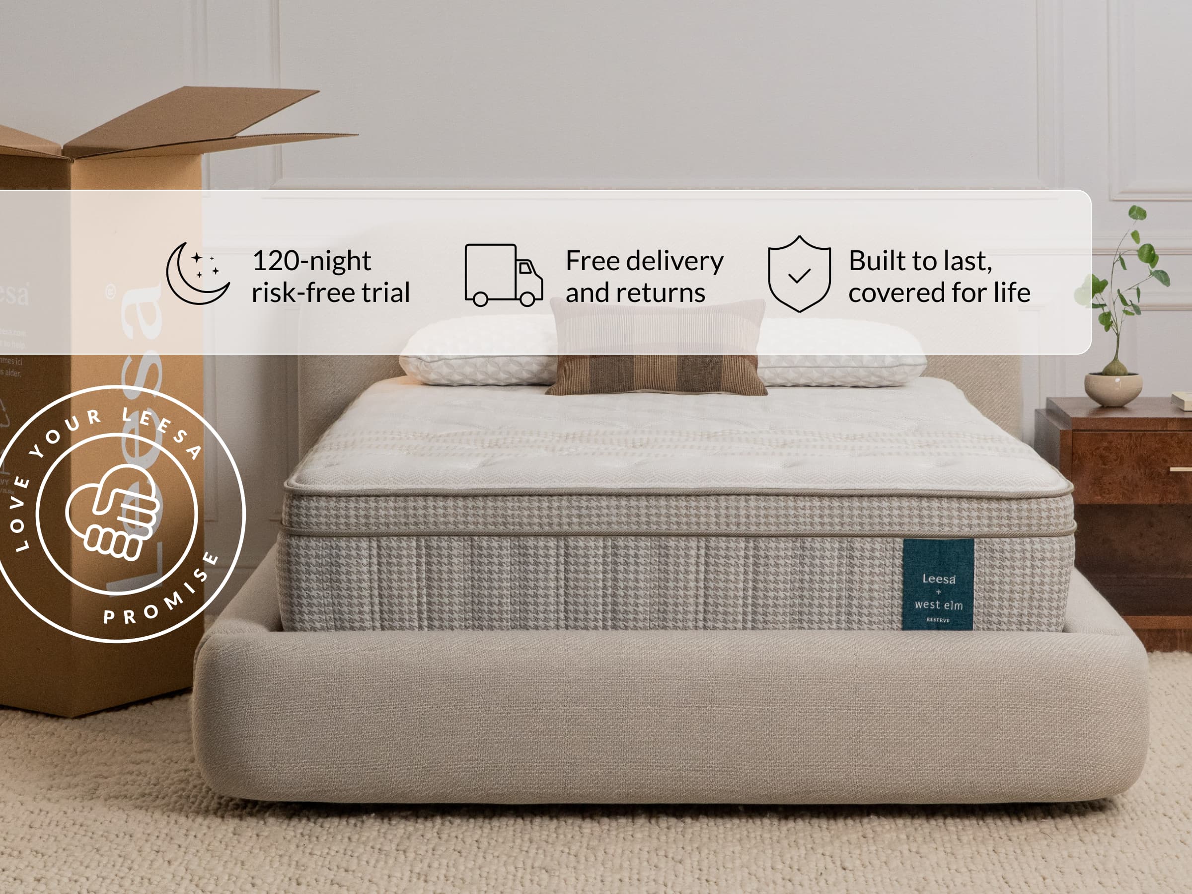 Luxury Hybrid Mattress - Next-Level Cooling & Support