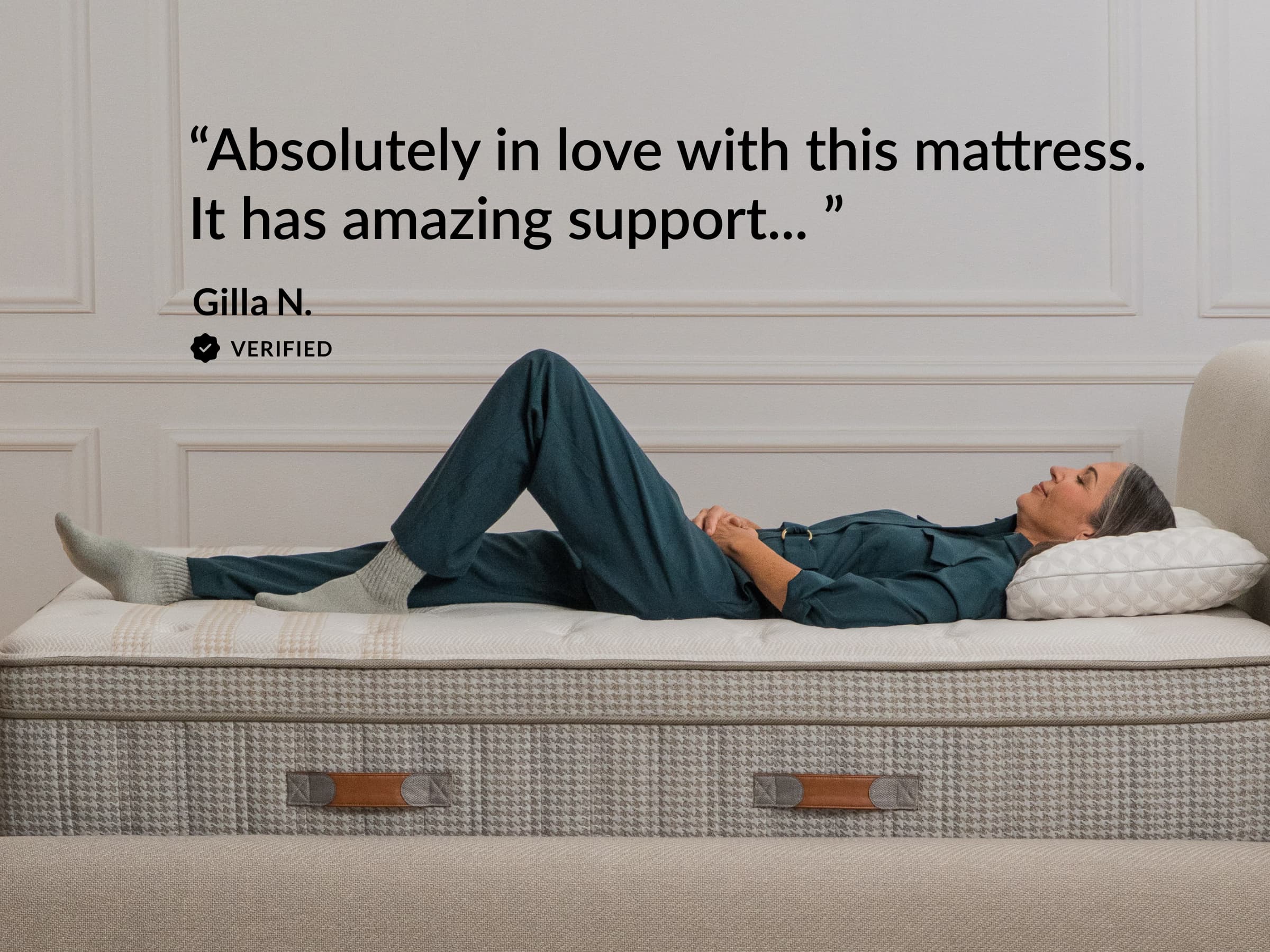 Luxury Hybrid Mattress - Next-Level Cooling & Support