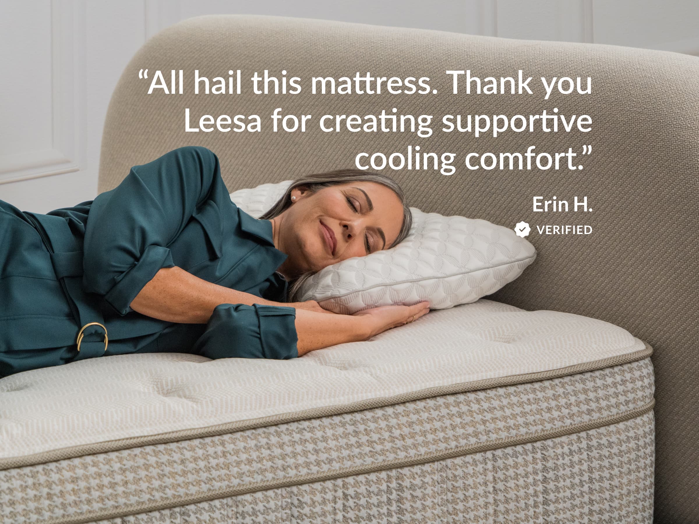 Luxury Hybrid Mattress - Next-Level Cooling & Support
