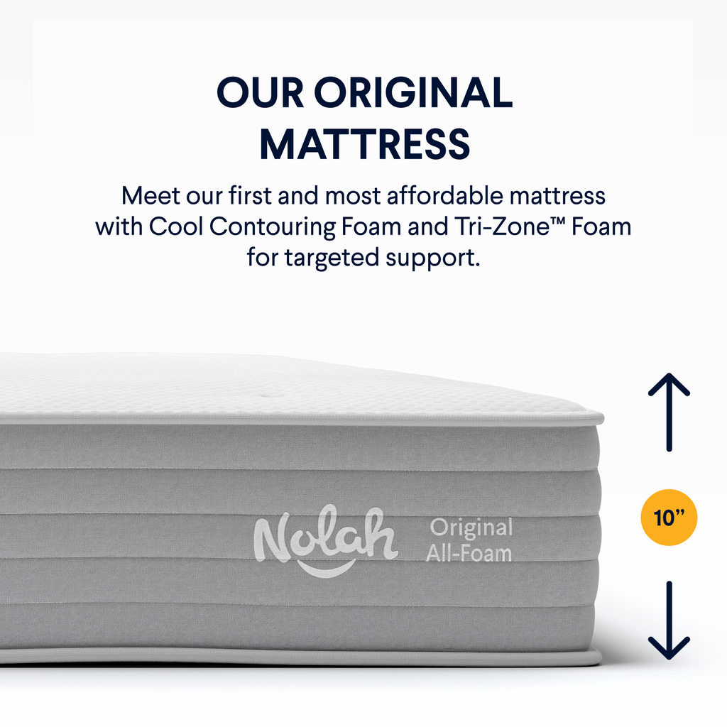 Original All-Foam Mattress - Copper-Infused AirFoam for Side Sleepers