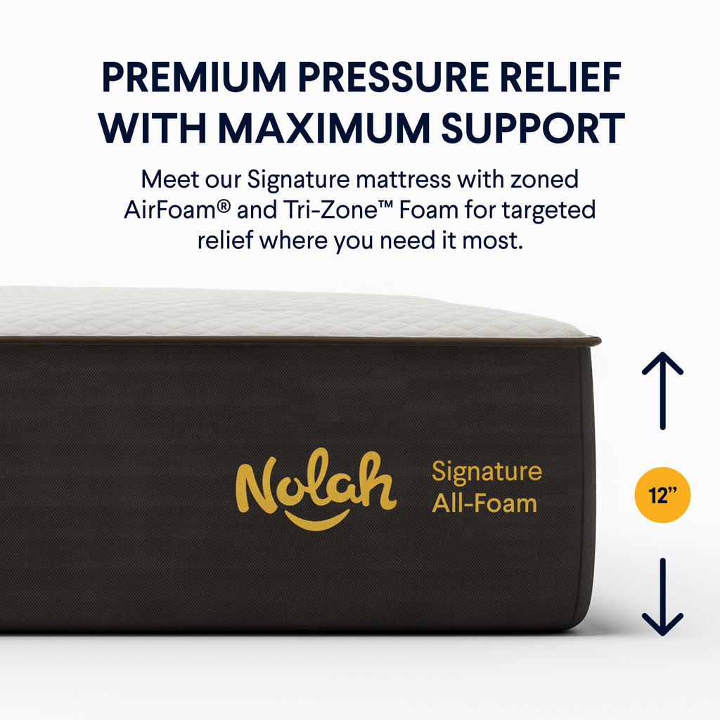 All-Foam Mattress - Best for Pressure Relief & Side Sleepers