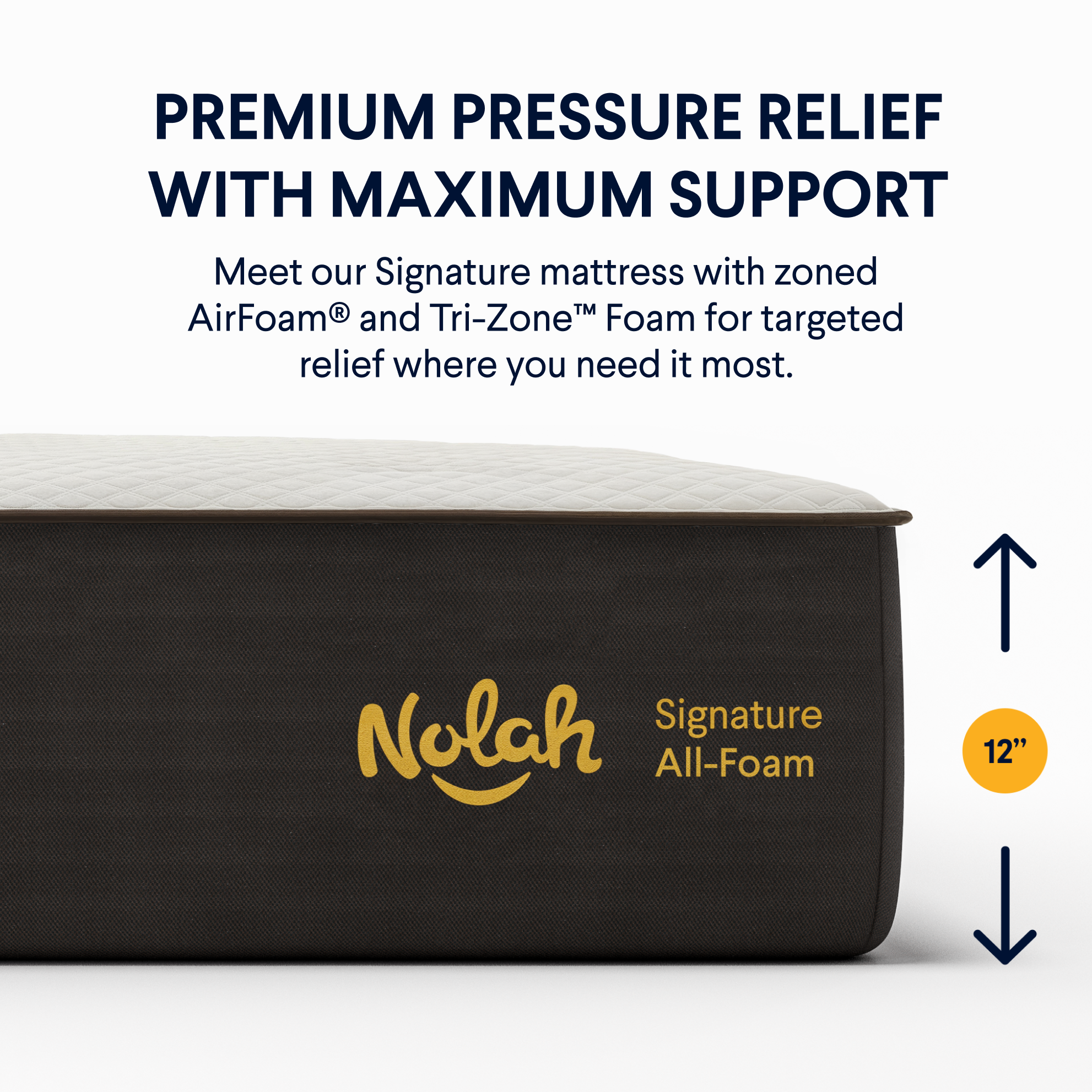 All-Foam Mattress - Best for Pressure Relief & Side Sleepers
