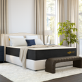 Hybrid Mattress - Zoned Coils & Copper-Infused Foam for Side Sleepers